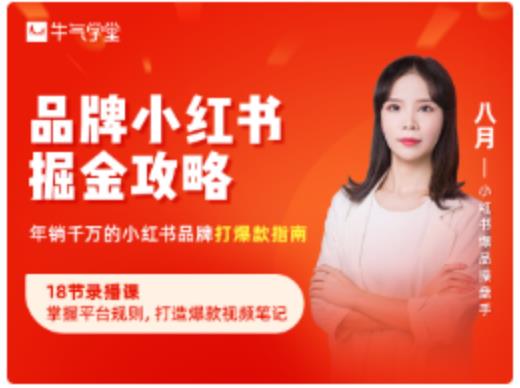 品牌小红书掘金攻略，年销千万的小红书品牌打爆款指南-致富资源库