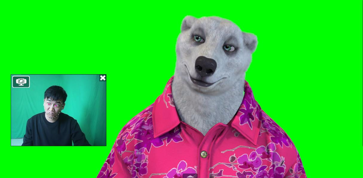 实时直播换脸卡通形象出镜,卡通形象面部捕捉(软件+教程)-致富资源库