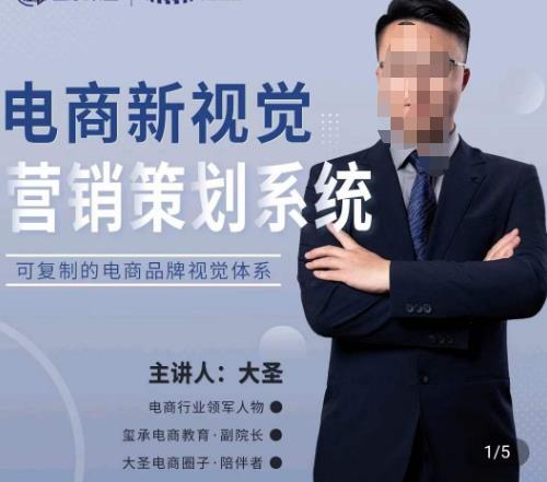 大圣·电商新视觉营销策划系统，可复制的电商品牌视觉识别系统-致富资源库