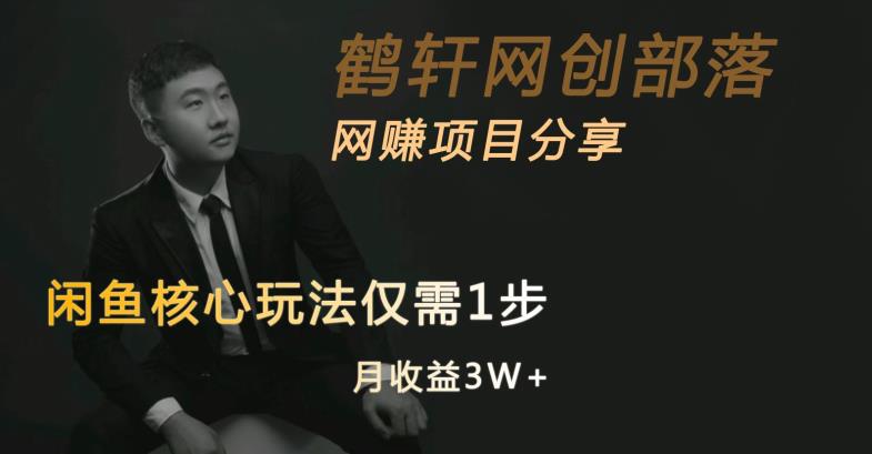 闲鱼核心玩法不卖货也能1年变现20W,玩法简单-致富资源库