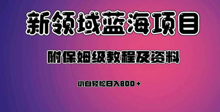 虚拟资源蓝海领域新项目,轻松日入800+,附保姆级教程及资料-致富资源库