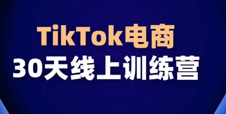 TikTok电商带货30天线上课,不可错过的全球流量洼地!-致富资源库