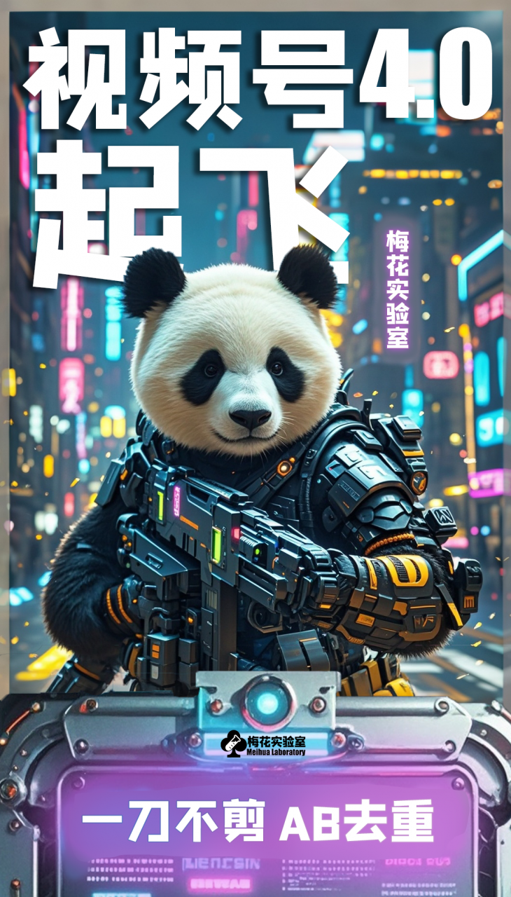 梅花实验窒微信视频号连怼玩法技巧起飞4.0一键AB破解版【揭秘】-致富资源库