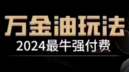 2024最牛强付费,万金油强付费玩法,干货满满,全程实操起飞-致富资源库