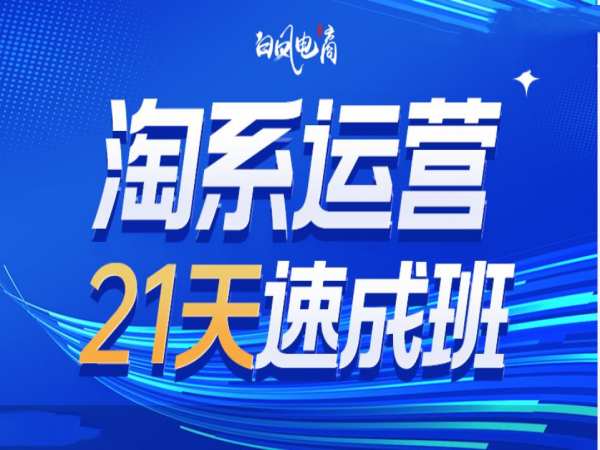 淘系运营21天速成班35期，年前最后一波和2025方向-致富资源库