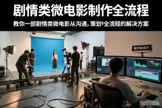 剧情类微电影制作全流程，教你一部剧情类微电影从沟通，策划到拍摄制作全流程的解决方案-致富资源库