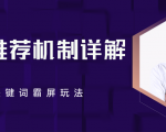 B站推荐机制详解,利用推荐系统反哺自身,视频关键词霸屏玩法(共2节视频)-致富资源库