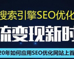 SEO搜索引擎优化总监实战VIP课堂【透析2020最新案例】快速实现年新30W-致富资源库