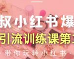 狼叔小红书爆款推广引流训练课第12期,手把手带你玩转小红书-致富资源库