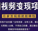 在家也能操作的短视频赚钱项目,无需真人,不用拍摄,纯搬运月入2到5万-致富资源库