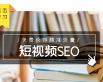 未来新趋势，布局短视频SEO，如何利用抖音SEO免费获得精准流量（3节课）-致富资源库