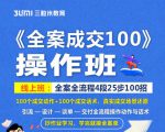 《全案成交100》全案全流程4段25步100招，操作班-致富资源库