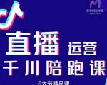 美尊-抖音直播运营千川系统课：直播​运营规划、起号、主播培养、千川投放等-致富资源库