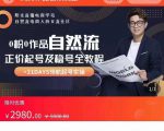 0粉0作品自然流正价起号及稳号全教程,专业自然流起号机构流程化教学(价值2980元)-致富资源库