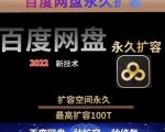 百度网盘无限扩容技术，外面卖399的，无论自己用还是用做引流都可以-致富资源库