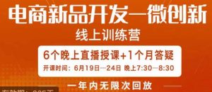 南掌柜·电商新品开发——微创新,电商新品微创新是你企业发展的护城河-致富资源库