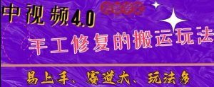 中视频4.0赛道:新手福音,入门简单,上手快【揭秘】-致富资源库