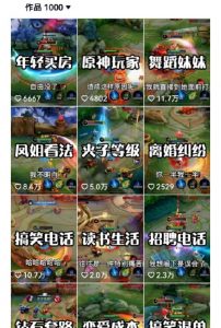 副业拆解：抖音王者荣耀游戏变现副业项目，视频版一条龙实操玩法分享给你-致富资源库