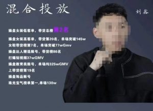 录客传媒·刘鑫-混合投放,优化直播间使投放更高效-致富资源库