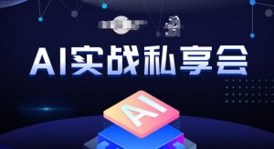 AI实战私享会,各种ai变现玩法,AI变现思路-致富资源库