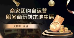 大新哥·商家团购自运营-玩转本地生活-致富资源库