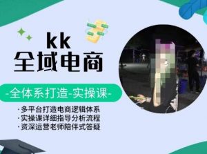 KK全域电商,全体系打造实操课,多平台打造电商逻辑体系-致富资源库