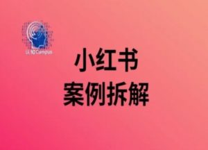 小红书案例拆解，深度解读小红书40万粉-致富资源库