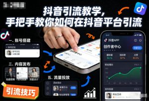 抖音引流教学,手把手教你如何在抖音平台引流-致富资源库