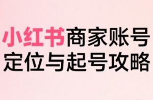 小红书电商全链路实战从定位到爆单,系统拆解小红书商家起号全流程(更新)-致富资源库